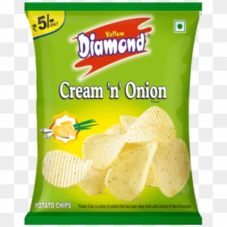 Chips - Yellow Diamond Potato Chips, HD Png Download