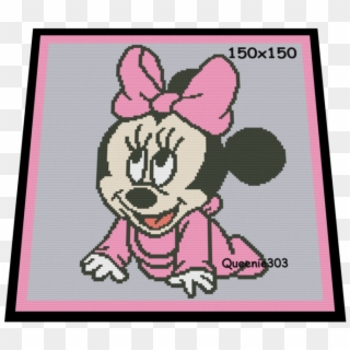 Baby Minnie - Cartoon, HD Png Download