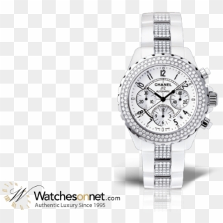 New Chanel J12 Jewelry Chronograph Automatic Women's - Analog Watch, HD Png Download