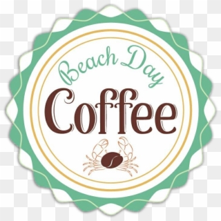 Beach Day Coffee Logo - Emblem, HD Png Download