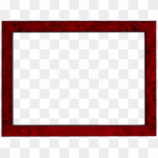 Free Png Simple Red Transparent Frame Background Best - Picture Frame, Png Download