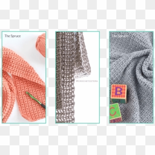 Single Crochet, Double Crochet, Learn To Crochet, Crochet - Baby Blanket Pattern Crochet, HD Png Download