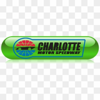 554 In Charlotte Green Button - Charlotte Motor Speedway, HD Png Download