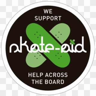Skate Aid Supporter Button - Skate Aid, HD Png Download