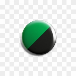 Black / Green Button - Circle, HD Png Download