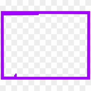 A Plain Frame Map Of Desoto - Lilac, HD Png Download