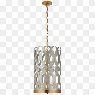 Ingrid Tall Chandelier In Burnished Silver Leaf And - Chandelier, HD Png Download