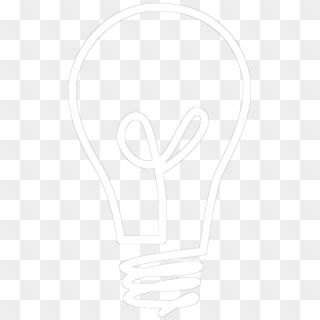 Bulb - Creativity Icon White, HD Png Download
