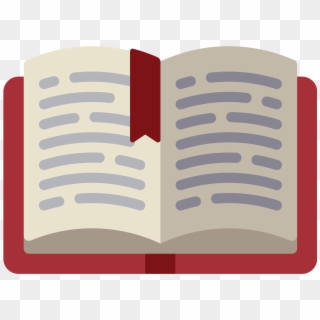 Open Book Icon - Open Book Flat Png, Transparent Png