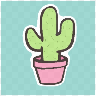 Cacti - Cute Cactus Drawing Easy, HD Png Download