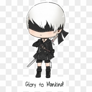 It Was About Time To Draw This Cutie, Even If It's - Nier Automata 9s Chibi, HD Png Download