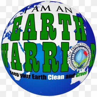 Earth Warrior Globe Logo - Circle, HD Png Download