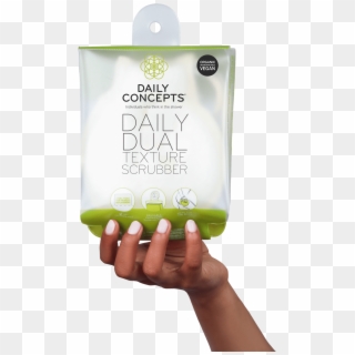 Daily Dual Texture Scrubber By Daily Concepts Luxury - Grass, HD Png Download