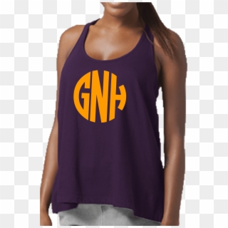 Purple Flare Tank Top - Active Tank, HD Png Download