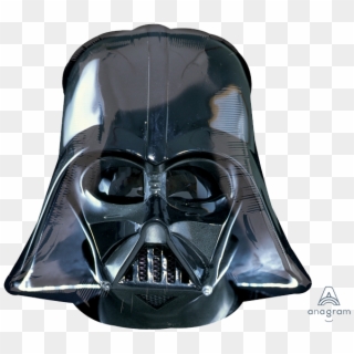 Darth Vader Helmet Black Supershape Balloon - Darth Vader, HD Png Download