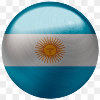 Argentina, Bandera, País, Nación, Nacional, Símbolo - Circle, HD Png Download