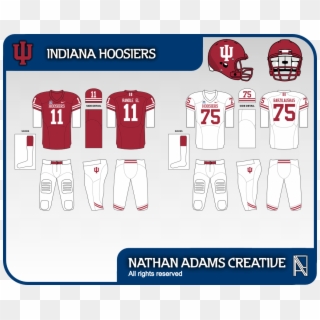 Indianahoosiers - New Nfl Uniforms 2010, HD Png Download