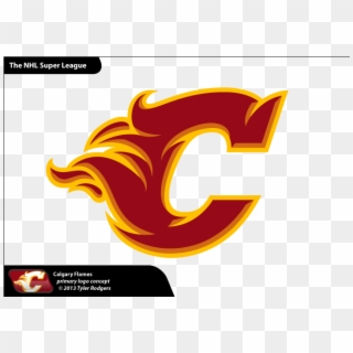 Nhl Super League Page 2 Concepts Chris Creamers - Calgary Flames Concept Logos, HD Png Download
