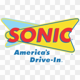 Sonic America's Drive-in Vector Logo - Sonic Drive In Logo Transparent, HD Png Download