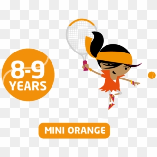 Class Image - Mini Orange Tennis, HD Png Download