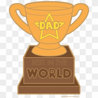 Jpg Free Stock Free Images Click To Save Image - Father's Day Trophy Clipart, HD Png Download
