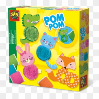 Pom Pom Animals - Ses Creative, HD Png Download