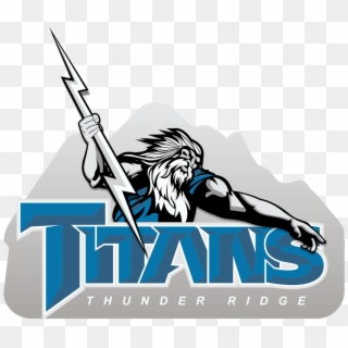 Go Titans Thunder Ridge High School - Thunder Ridge High School Idaho Falls, HD Png Download