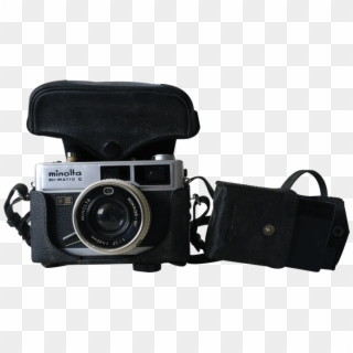 Minolta Hi-matic E Vintage Camera Manufactured By Minolta - Camera Lens, HD Png Download