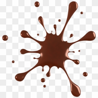 Chocolate Splash Png Free Download Png Mart Red Paint - Chocolate Vector Splash Png, Transparent Png