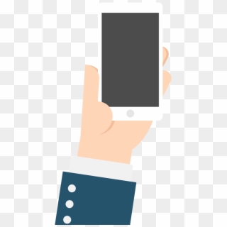 Hand Holding Phone Png - Smartphone, Transparent Png