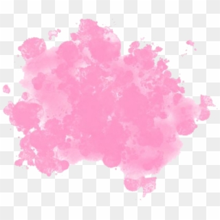 Paint Sticker - Watercolour Splatter Pink Png, Transparent Png