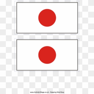 Japan Flag - Japan Flag Template, HD Png Download