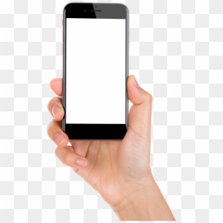 Hand Holding Phone - Hand Holding Phone Png, Transparent Png