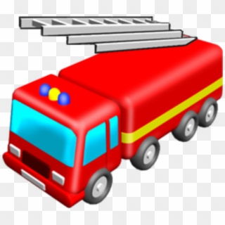 Fire Engine Image - Toy Fire Truck Clipart, HD Png Download