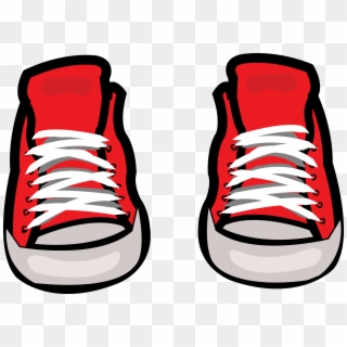 Converse Clipart Branded - Red Converse Clip Art, HD Png Download