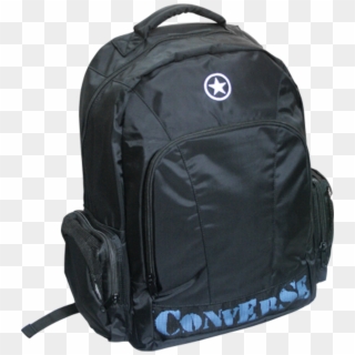 Converse Black Backpack Png Image - Hand Luggage, Transparent Png