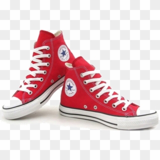 Pair Of Red Converse, HD Png Download