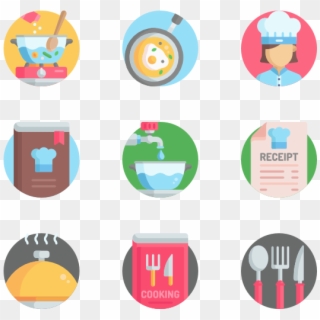 31 Chef Cooking Kitchen Icon Packs, HD Png Download