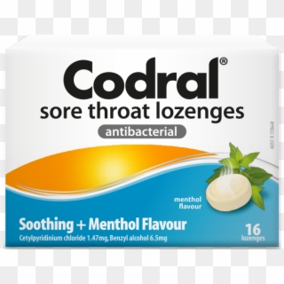 Codral Lozenge Menthol 650x510px 2d - Codral Cold And Flu Tablets, HD Png Download