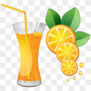 Juice Fresh Orange Clipart Png - Juice Clipart Png, Transparent Png