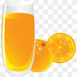 Glass Of Orange Juice Clipart - Free Clipart Orange Juice, HD Png Download