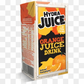 Hydra Juice 75% Orange Juice Drink 200ml, HD Png Download