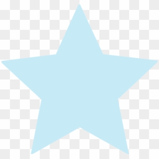 Baby Blue Cross Clip Art - White Star Icon Png, Transparent Png