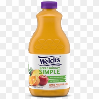 Refreshingly Simple Orange Pineapple Apple Juice Cocktail - Welch's Grape Juice, HD Png Download