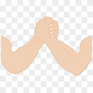 Arm Wrestling Png - Queda De Braço Png, Transparent Png