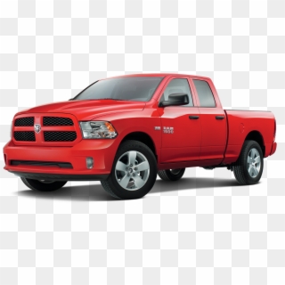 Pickup Truck - 2016 Ram 1500 Red, HD Png Download