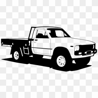 Pickup Truck Png Images Free Download Image Black And - Toyota Hilux, Transparent Png