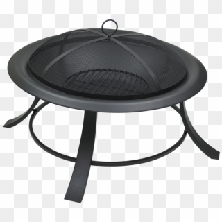 Round Metal Fire Pit Unique Round Metal Fire Pit Patio - Black Round Fire Pit, HD Png Download
