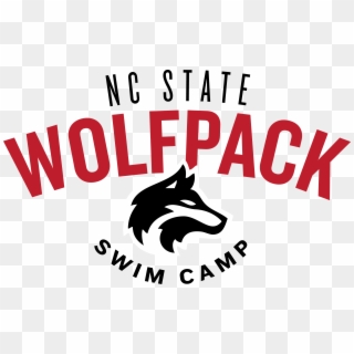 Nc State Wolfpack Swim Camp - Wolfpack Swim Camp, HD Png Download