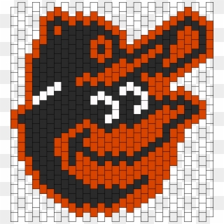 Baltimore Orioles Mascot Bead Pattern - Main Market Square, HD Png Download